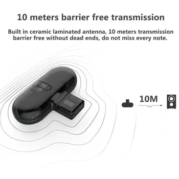 ALLOYSEED Wireless Căști Bluetooth Receptor de Tip C Transmițător Audio Adaptor Convertor pentru Nintend Întrerupător Emițător Audio