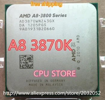 AMD A8-3870K A8 3870K A8 3870 FM1 3.0 GHz 4MB 100W CPU procesor FM1 scrattered piese (lucru Transport Gratuit)