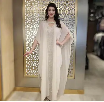 American de Îmbrăcăminte Rochii Abayas Pentru Femei Abaya Dubai Paiete si diamante arabă Caftan Musulman Moda Rochie de