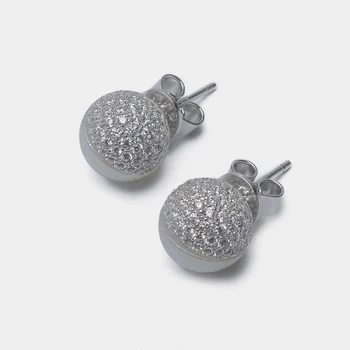 Amorita boutique 925 mingea perla design de moda cercei stud mici