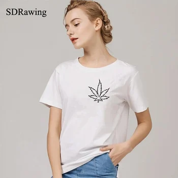 Amuzant Fumatori t shirt pentru Femei Îmbrăcăminte de buruieni tricou Unisex topuri casual Graphic Tee cadou pentru ea plus dimensiune