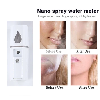 Anada Nano Domnule Spray Facial Steamer Portabil USB Umidificator Fata Pulverizare de Fata Hidratanta ceață Ceață Fină Sticla cu Pulverizator Fata