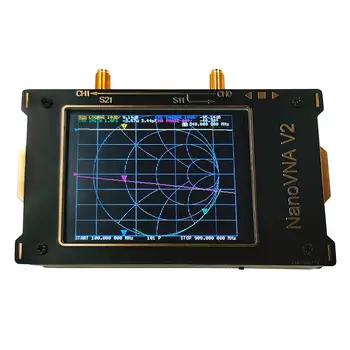 Analizor vectorial de Retea HF VHF UHF 50KHZ Antena Analizor Digital Display LCD Atingând Ecranul de Măsurare Pentru S-O-O-2 NanoVNA V2