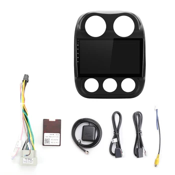Android 10.0 Auto Multimedia Player Pentru Jeep Compass, Patriot 2010-Autoradio Navigare GPS cu Ecran IPS Stereo RDS Unitatii