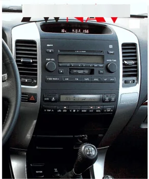 Android 10.0 GPS de Navigare Radio, DVD Player pentru Toyota Prado 2004-2009 Video Player Stereo Headuint gratuit Construit în Carplay dsp