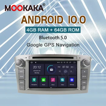 Android 10.0 RAM 4G DVD Stereo Multimedia Pentru Toyota Avensis/T25 2002-2008 Radio de Navigație GPS Video Șeful Unității IPS DSP Carplay