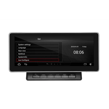 Android 10 Car Multimedia DVD Stereo Jucător de Radio Navigație GPS Carplay Auto pentru Audi A6(2005-2009) 2G Sistem