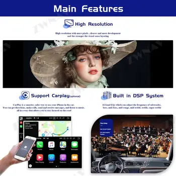 Android 10 ecran Car DVD Player Pentru Opel VAUXHALL MOKKA 2012-2016 navigare GPS Auto Radio Stereo Multimedia Player Unitatea de Cap
