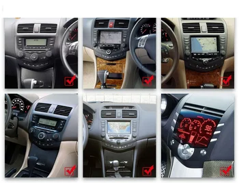 Android 10 Masinii Nu DVD Player, Navigatie GPS Player Multimedia Pentru Honda Accord 7 2003-2007Auto Radio Stereo unitatii player dsp