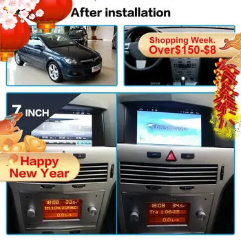 Android 8.1 GPS Auto Radio Player pentru Opel Astra H 2006 2007 2008 2009 2010 2011 2012 Stereo Multimedia unitate cap casetofon
