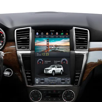 Android 9.0 4+64G Tesla Ecran IPS Auto Multimedia Player Stereo Pentru MERCEDES-BENZ ML GL 2012 - auto Radio de Navigație GPS