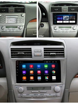 Android 9.1 Mașină Player Multimedia 2 din radio auto pentru toyota camry 2006 2007 2008 -2011with navigare stereo auto 9