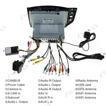 Android 9 Ecran Multimedia Player Pentru Maserati GT GC GranTurismo 2007-2016 2017 Radio Auto Audio Stereo Auto GPS Navi Unitatea de Cap