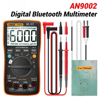 ANENG AN9002 Bluetooth Multimetru Digital 6000 De Capete de acuzare Profesionale MultimetroTrue RMS AC/DC Curent de Tensiune Tester Auto-Range