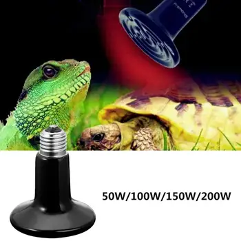 Animale de companie Reptile Departe Infraroșu de Încălzire Ceramic 220V Lampă de Căldură Emițător Bec de 100W aviculturii RU Stoc Rapid de Transport maritim