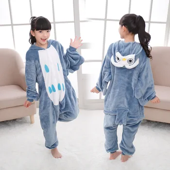 Animale De Desene Animate Pătură Copil Costum De Iarna Fete Baieti Licorne Pijamale Cusatura Copii Pijamale Unicorn Pijamale Pentru Copii