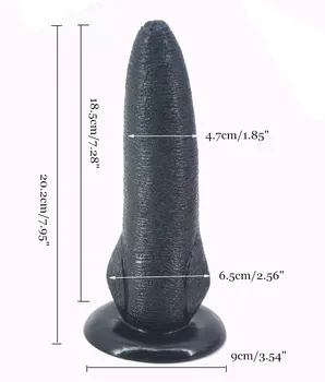Animale dildo cu ventuza panopea abrupta design jucării sexuale pentru femei anal, masaj erotic film porno ciudat penis artificial penis mare sex shop