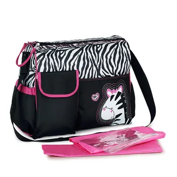 Animale sac de scutec mami sac de scutec Zebra sau girafa babyboom multifuncțional de moda infanticipate saci mama copilului sac