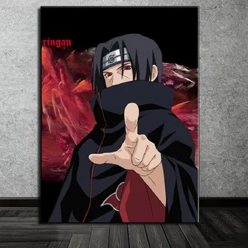 Anime, artă, pictură Naruto imagini imprimate pe panza anime-ul Japonez de printuri si postere moderne pentru camera de zi de decorare