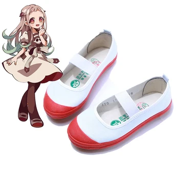 Anime, benzi Desenate Toaletă legat Hanako kun Cosplay Pantofi Cizme Nene Yashiro Cosplay Pantofi Școală Adidași de zi cu Zi Agrement Mocasini Adult