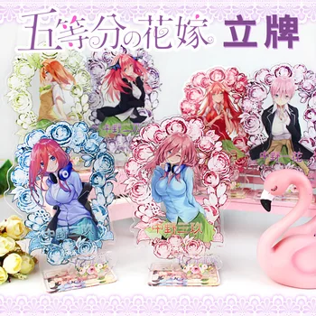 Anime Chintesența Quintuplets Acrilic Model Jucării Drăguț Fete Anime Figura Decor Figurina De Colectie Jucarii