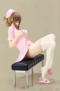 Anime Desfrâu ENTERGRAM jurnal de Antrenament de mine și ea (asistenta) Mio Akagi PVC figurina Jucarie Fata Sexy Figura Colecție de Păpuși