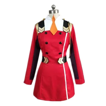 Anime DRAGĂ în FRANXX zero doi cosplay costum rochie COD 002 Uniforme Pentru femei