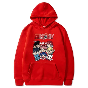 Anime Hanorace Fairy Tail Pulover Hoodies Tricou Barbati Moda Hip-Hop Hoodie Streetwear Topuri