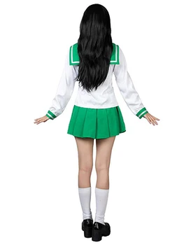 Anime Inuyasha Higurashi Kagome Cosplay Costum Fată Drăguță JK uniformă Costum de Marinar Top + Fusta Plisata +Șosete