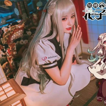 Anime Jibaku Shounen Hanako Kun Cosplay Nene Yashiro Peruca Cosplay Costum Femei Toaletă Legat Hanako-Kun Rochie Pentru Petrecerea De Halloween