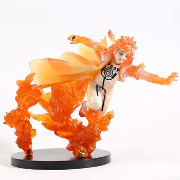 Anime Naruto Namikaze Minato Rikudousennin Modo Flacără Scene Statuie din PVC figurina Model