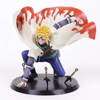 Anime Naruto Shippuden Namikaze Minato PVC Figura de Colectie Model de Jucărie 14cm
