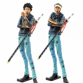 Anime One Piece Cifre Grandista La Grandling Bărbați Trafalgar Law PVC Figura de Acțiune de Colectare de Jucării Model de Papusa pentru Copii Cadouri