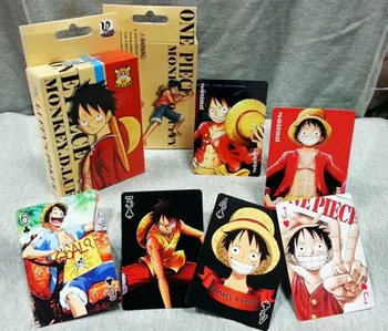 Anime One Piece Cărți De Poker Cosplay Bord Cărți De Joc Luffy/Elicopter/Zoro Cu Cutie De Transport Gratuit