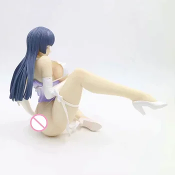 Anime Q-șase Desfrâu Rei pune la dispoziția turiștilor Lucrări de Artă Kuon Kanokogi Moale Matern Fata Sexy din PVC figurina de Colectie Model de jucărie 18cm