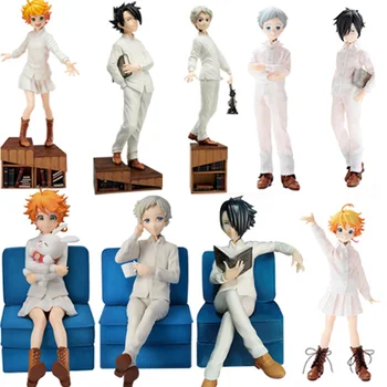 Anime SEGA PM Promis Neverland Emma Norman Ray PVC figurina Jucarie Promis Neverland Figural de Colectie Model de Papusa