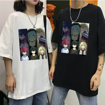 Anime-ul japonez Eroul Meu mediul Academic Liga de Raufacatori Prined T-Shirt Streetwear Vara Tricou Supradimensionat HipHop