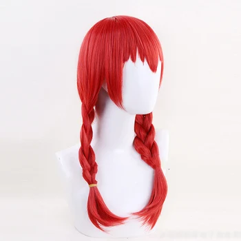 Anime-ul japonez Peruca Cosplay Amano Miu Pe Amestec de Roșu Impletituri Anime Doamnelor Peruca +capac de peruca