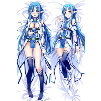Anime-ul Sword Art Online pernă Acoperă sexy Shino fata de Perna 3D față-verso, lenjerie de Pat Îmbrățișându Corp față de pernă Personaliza SAO02