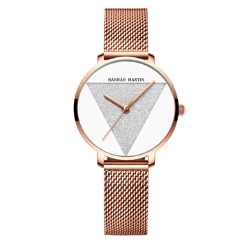 Anke Magazin de Design Originale Femei Ceasuri de Moda Japonia Cuarț Circulație Stainles Steel a Crescut de Aur ceasuri de mana rezistent la apa