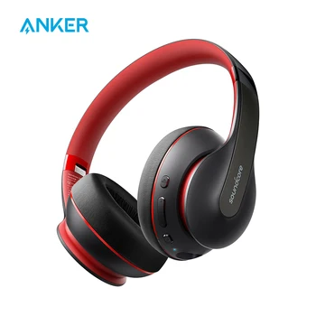 Anker Soundcore Viața Q10 Căști fără Fir Bluetooth, Peste Ureche și Pliabil, Hi-Res Certificate de Sunet, 60 de Ore de Redare