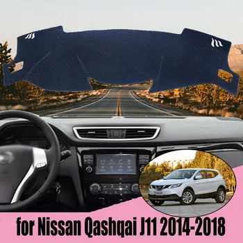 Anti-Alunecare, Anti-UV Mat tabloul de Bord Pad Acoperire Dashmat Proteja Covorul pentru Nissan Qashqai J11-2018 Accesorii