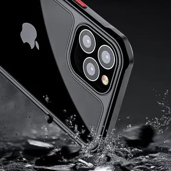 Anti-cădere Clară de Caz pentru iPhone 12 Pro Max 12 Mini Caz TPU Fundas Moale Acoperă Pentru Apple iPhone12 12Pro Max 12 mini-Cazuri Coque