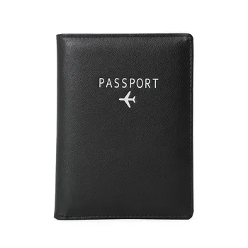 Anti RFID Moda Portofel Pașaport Acoperă IDENTITATE a Titularului de Călătorie Accesorii Femei Bărbați Bank card de credit Card de Afaceri din Piele PU Caz