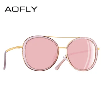 AOFLY DESIGN 2020 Moda Elegant pentru Femei ochelari de Soare Stil de Brand de Înaltă Calitate Polarizat ochelari de Soare pentru Femei de sex Feminin Nuante A118