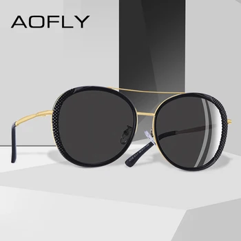 AOFLY DESIGN 2020 Moda Elegant pentru Femei ochelari de Soare Stil de Brand de Înaltă Calitate Polarizat ochelari de Soare pentru Femei de sex Feminin Nuante A118