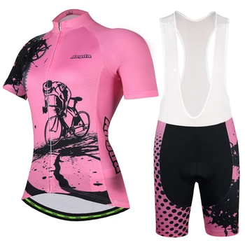 Aogda Vara Femei Ciclism Jersey Seturi de Rapid-Uscat Biciclete MTB de Ciclism Îmbrăcăminte Respirabil Mountian Biciclete Haine Ropa Ciclismo