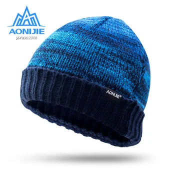 AONIJIE M25 Unisex de Iarna Cald Sport Knit Beanie Hat Cap de Craniu Pentru Rularea Jogging Maraton care pleacă Ciclism, Camping