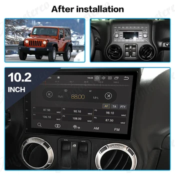 AOTSR Android 10.0 GPS Auto Tracker Pentru Jeep grand wrangler 2011-2016 Navigare Capul Unitatea DVD Player DSP casetofon stereo
