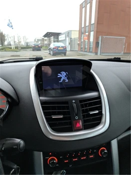 Aotsr Android 10.0 PX6 4+64G Multimedia Auto, DVD Player Auto Video pentru Peugeot 207 2008-Navigatie GPS Radio Stereo unitatii